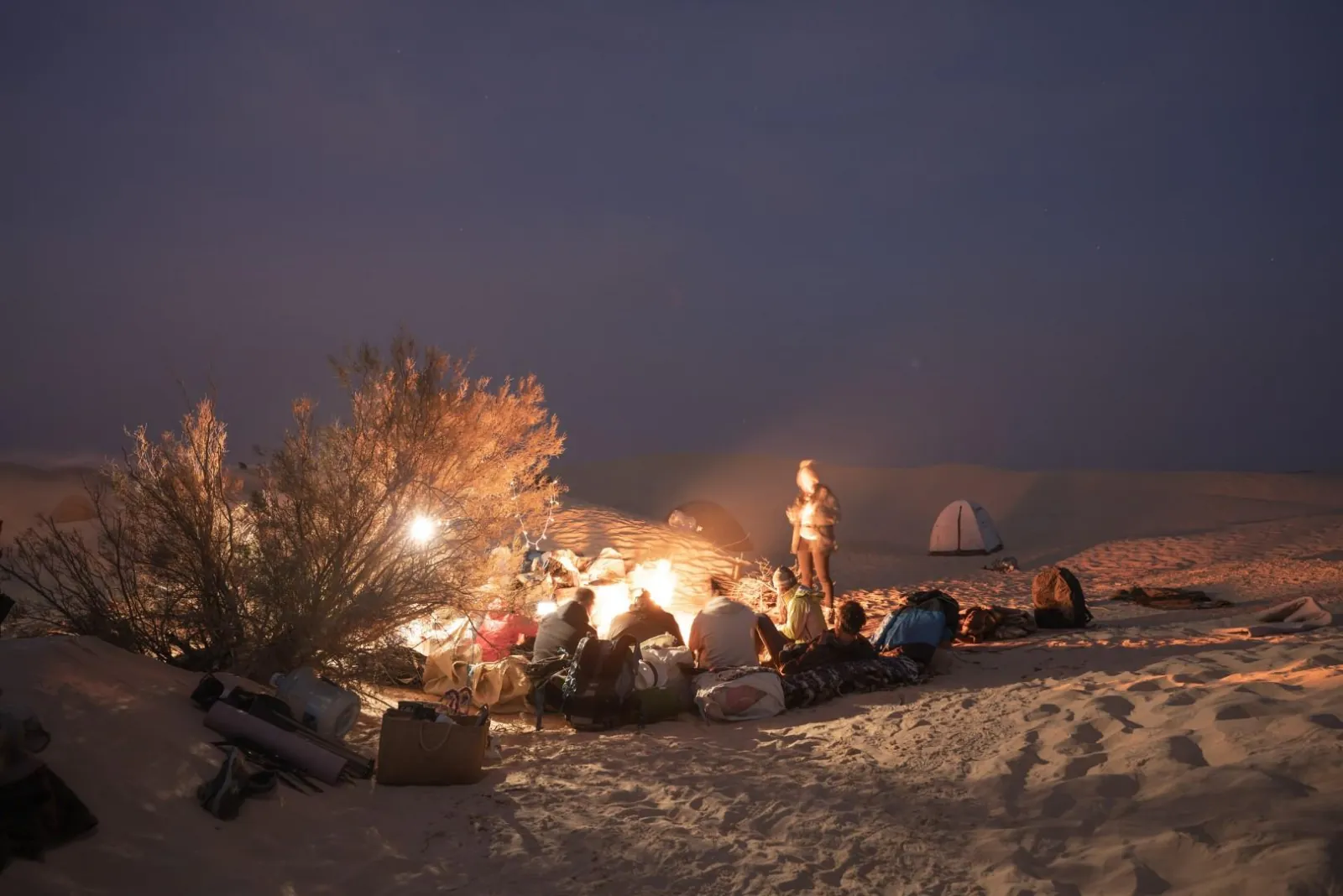 From Tunis Sousse & Hammamet: 2 Day desert tour & tent night
